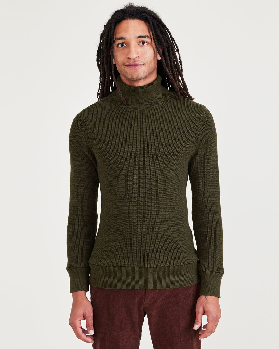 (image for) Interesting Turtleneck Sweater, Regular Fit